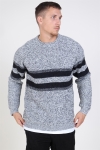 Only & Sons Cesco 5 Struc Stripe Tricot Cloud Dancer