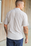 ONLY & SONS Caiden SS Linen Shirt Chinchilla