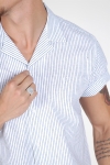 Les Deux Simon Chemises White/Navy