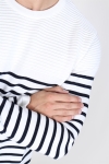 Kronstadt Link Stripe Tricot Off White/navy