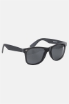 Fashion 1398 Wayfarer des lunettes de soleil Black Rubber Grey Lens