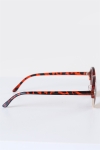 Fashion 1512 Brown Havana/Gold des lunettes de soleil Brown Gradient