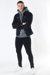 Solid Peyton Denim Veste Black Denim
