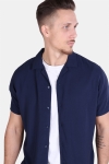Jack & Jones Randy Resort Chemises S/S Solid Navy Blazer