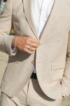 Jack & Jones Riviera Linen Blazer Beige
