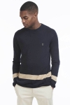 Les Deux Sermine Tricot Navy Beige