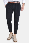 Gabba Pisa Chino Pinstripe Pantalon Navy Stripe