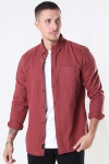 Only & Sons Bryce Life LS Reg Organic Chemises Henna
