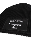Defend Paris Biny Bonnet Black