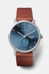 Triwa Blue Ray Falken Montres Brown Classic Silver Buckle