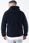 Solid Lon Hood Veste Insignia Blue