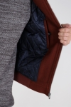 Jack & Jones Magnus Uld Bomber Veste Cappuccino