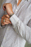 ONLY & SONS Caiden LS Linen Shirt Chinchilla