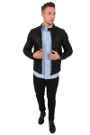 Clean Cut Rooney Flannel Henley Chemises Light Blue