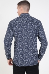 Jack & Jones Focus Paisley Chemises Navy Blazer