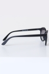 Fashion 1385 Mat Black des lunettes de soleil Grey Gradient