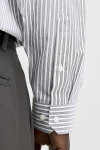 Jack & Jones Parker Wrinkle Resistant Shirt LS Bright White Stripe