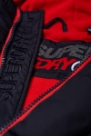 Superdry Sports Puffer Veste Navy/Bright Red
