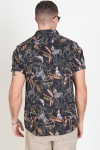 Only & Sons Gabrial S/S Animal Viscose Chemises Black/Zoo Print