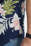 Kronstadt Johan Exotic S/S Chemises Navy