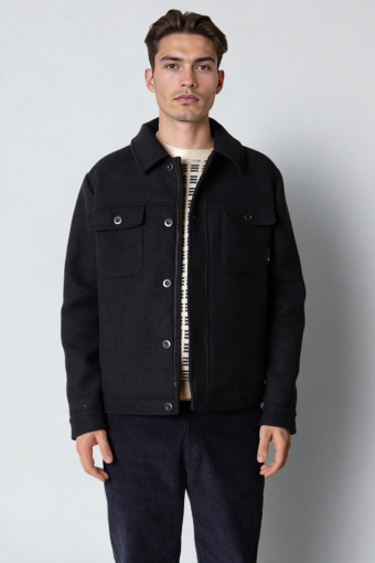 Luke wool jacket Dark Navy