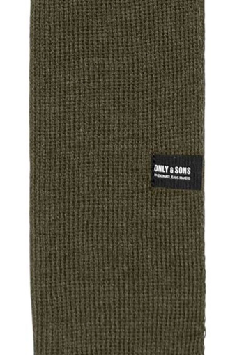 ONSEVAN LIFE SCARF  KNIT Olive Night