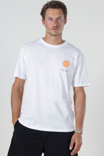 Tropez Relaxed Fit Tee White