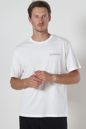 Beach Club Relaxed Fit Tee Egret