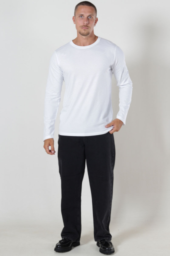 Organic Bazo Tee LS White