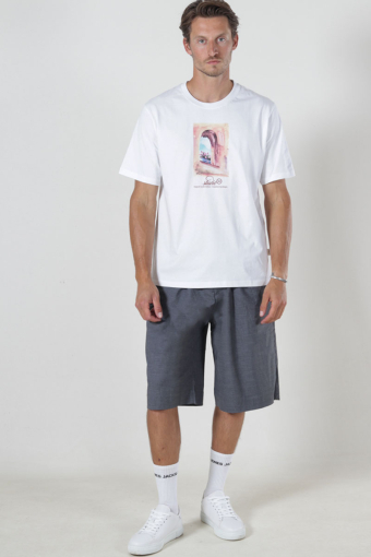 Hydra Front Tee Bright White