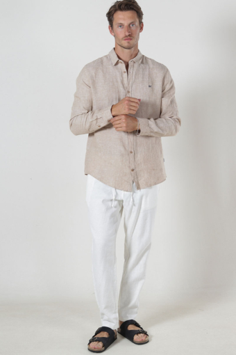 Ayers Ls shirt Feather Gray
