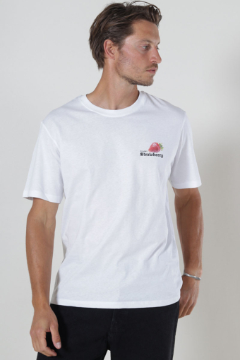 Bradley Relaxed Fit Fruits Tee Bright White