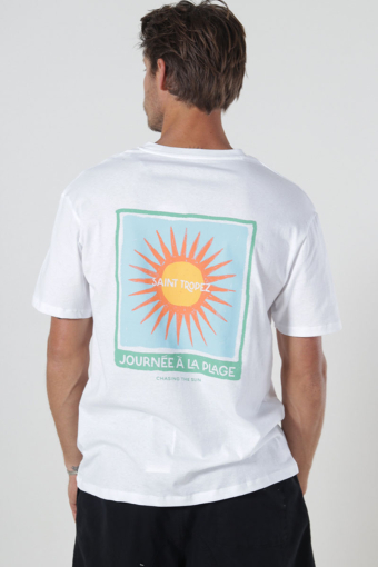 Tropez Relaxed Fit Tee White