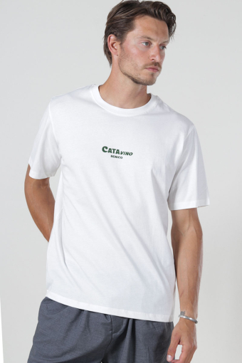 Bradley Relaxed Fit Fruits Tee Cloud Dancer