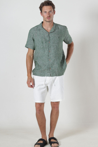 Ayers SS loose Shirt Hedge Green