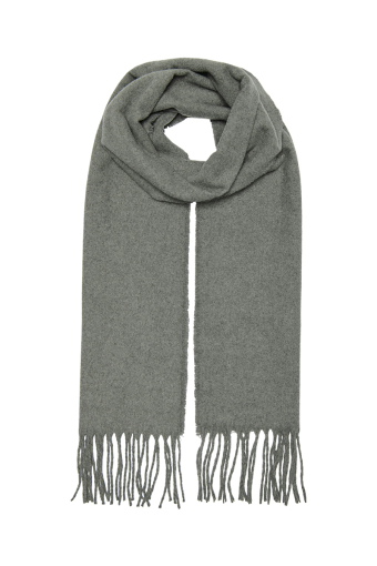 Easton Plain Knit Scarf Castor Gray