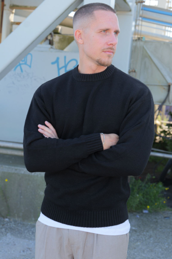 Soho Ollie Knit Crew Neck Black