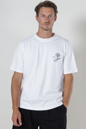 Kyle Relaxed Fit Tee Bright White