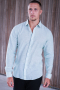 ONLY & SONS Caiden LS Linen Shirt Cashmere Blue