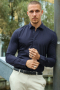 Only & Sons Miles LS Stretch Shirt Dark Navy